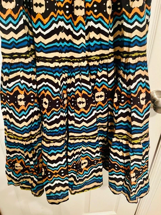 NWT Elizabeth and James Multicolor Tribal Maxi Skirt - Picture 6 of 9
